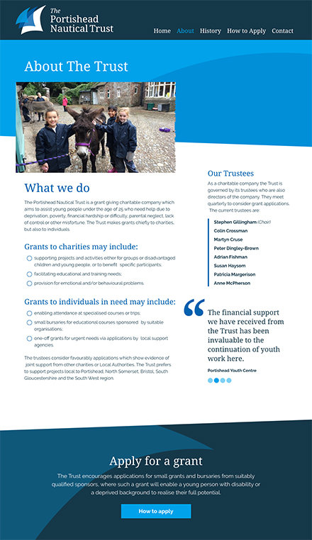Website development in Portishead